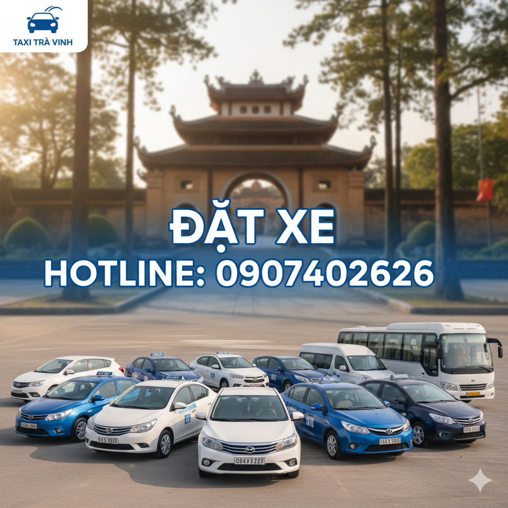 tổng đài taxi xanh trà vinh