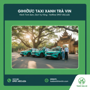 giới thiệu taxi xanh trà vinh